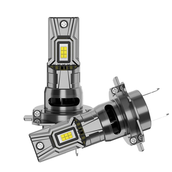 Daolar H7 LED-Lampe, bis zu 500 %, 50 W, 6600 lm, 6500 K superhelles Weiß, schnelle Installation, 2er-Pack